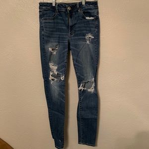 American Eagle Ripped Jeggings